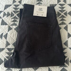 Black Flint and Tinder slim fit pants.